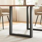 Stalen onderstel Makers set van 2 tafelpoot 72x60 cm zwart [, Huis en Inrichting, Tafelonderdelen, Verzenden, Nieuw