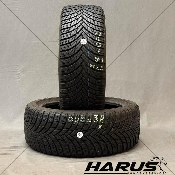 195/45/16 84H Firestone winterbanden 6,8mm profiel 2X, Auto-onderdelen, Banden en Velgen, 16 inch, Erkend duurzaam, Winterbanden