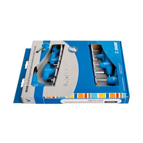 Imbussleutelset met T-Handvat Unior 7-Delen (Gereedschap), Motoren, Accessoires | Overige, Nieuw, Verzenden