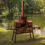 Multifunctionele houtgestookte BBQ | Grillen, bakken en meer, Tuin en Terras, Houtskoolbarbecues, Verzenden, Nieuw, Welvaere