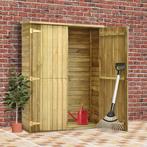 vidaXL Tuinschuur 123x50x171 cm geïmpregneerd grenenhout, Verzenden, Nieuw