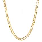 Gouden figaro collier 14 krt, Sieraden, Tassen en Uiterlijk, Ophalen of Verzenden, Nieuw