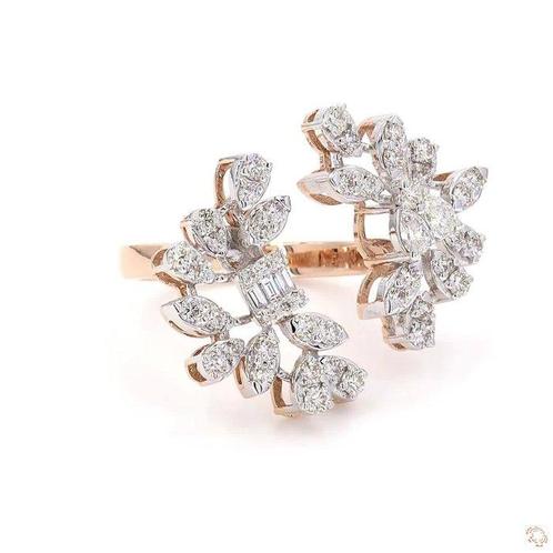 Ring - 14 karaat Roségoud - 1.40ct. tw. Diamant (Natuurlijk), Sieraden, Tassen en Uiterlijk, Ringen
