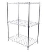 Metalen Opbergrek 3 Lagen – Vrijstaand Rek 56×35×80 cm, Verzenden, Nieuw
