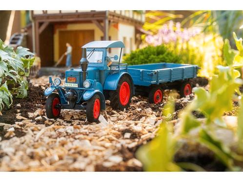 POLA 331620 Lanz Bulldog mit Anhänger (06/2025) (grootspoor, Hobby en Vrije tijd, Modelbouw | Figuren en Diorama's, Nieuw, Ophalen of Verzenden
