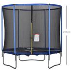 TRUUSK Trampoline met Veiligheidsnet - Fitness Trampoline vo, Verzenden, Nieuw