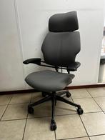 Ergonomische Humanscale bureaustoel, inclusief hoofdsteun, Ergonomisch, Bureaustoel, Zo goed als nieuw, Zwart