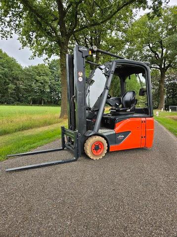 Linde E16 Elektrische Heftruck Triplex Sideshift Accu 85% beschikbaar voor biedingen