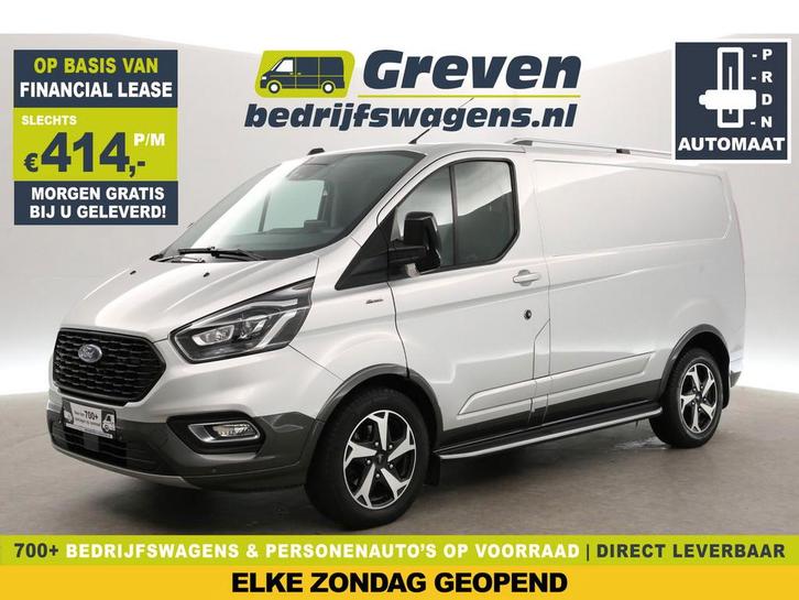 Ford Transit Custom Active 2.0 Ecoblue L1H1 | Automaat |, Auto's, Bestelauto's, Te koop, Automaat, Financial lease, Diesel, Zilver of Grijs