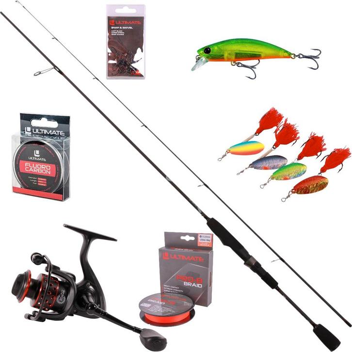 Ultimate Trout Lure Hengelset 2.10m (2-8g), Watersport en Boten, Hengelsport | Algemeen, Overige typen, Nieuw, Verzenden