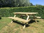 Picknicktafel Geïmpregneerd vurenhout Meerdere lengtes, Nieuw, Rechthoekig, Ophalen of Verzenden, Hout