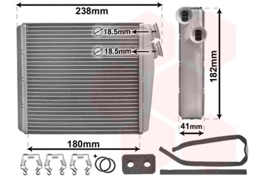 KACHEL RADIATEUR VOOR LAND ROVER FREELANDER 2006-2015, Auto-onderdelen, Airco en Verwarming, Nieuw, Ophalen of Verzenden