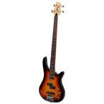 Fazley Modern Series FMB418 Sunburst elektrische basgitaar, Verzenden, Nieuw