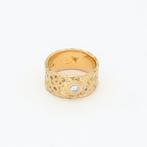 Ring - 18 karaat Geel goud Diamant (Natuurlijk), Nieuw