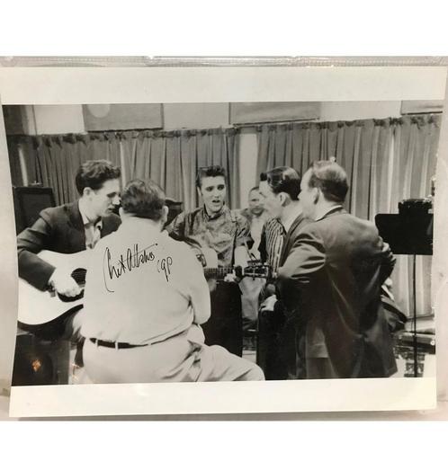 Chet Atkins Foto Gesigneerd - Origineel, Verzamelen, Muziek, Artiesten en Beroemdheden, Ophalen