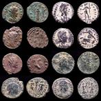 Romeinse Rijk. Lot comprising eight (8) coins: III-IV