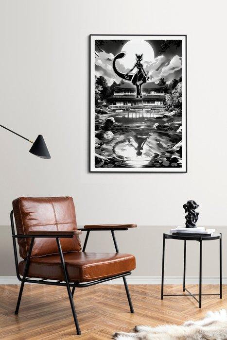Nintendo - Mewtwo Tempio - Giclée - Videogame, Spelcomputers en Games, Spelcomputers | Overige Accessoires