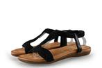 Dolcis Sandalen in maat 38 Zwart, Dolcis, Verzenden, Zwart, Sandalen of Muiltjes