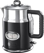 Russell Hobbs 21671-70 Retro Classic Noir Waterkoker - Zwart, Witgoed en Apparatuur, Ophalen of Verzenden, Zo goed als nieuw