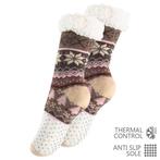 Huissokken Yenita antislip beige, Overige typen, Nieuw, Overige maten, Ophalen of Verzenden