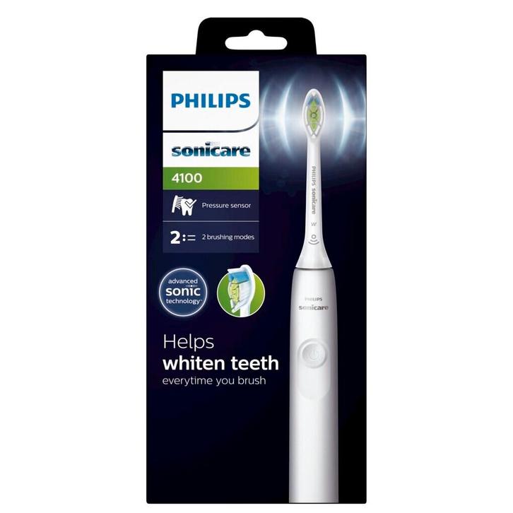Philips Sonicare 4100 Elektrische Tandenborstel, Sieraden, Tassen en Uiterlijk, Uiterlijk | Mondverzorging, Nieuw, Verzenden