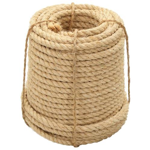 vidaXL Touw 14 mm 100 m 100% sisal, Doe-het-zelf en Verbouw, IJzerwaren en Bevestigingsmiddelen, Nieuw, Verzenden