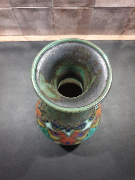 Plateelbakkerij Zuid-Holland - Beek - Vaas - Keramiek - Art, Antiek en Kunst, Antiek | Glas en Kristal