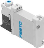Festo 5/2 Monostabiele Lucht Magneetventiel Flens 80l/min -, Verzenden, Nieuw