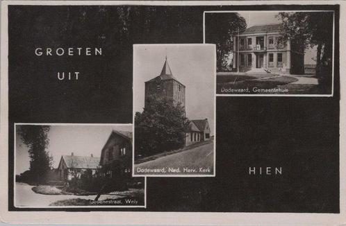 HIEN - Meerluik Groeten uit Hien, Verzamelen, Ansichtkaarten | Nederland, Verzenden