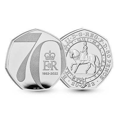 The Platinum Jubilee - Koningin Elizabeth II, Postzegels en Munten, Munten en Bankbiljetten | Verzamelingen, Verzenden