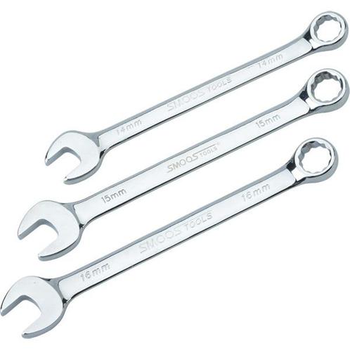 Smoos  ring-steek-sleutel maatvoering 6, 7 & 8 mm - Smoos, Doe-het-zelf en Verbouw, Gereedschap | Handgereedschap, Nieuw, Ophalen of Verzenden