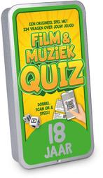 Film & Muziek Quiz - 18 jaar | Miko Products - Kaartspellen, Hobby en Vrije tijd, Gezelschapsspellen | Kaartspellen, Verzenden