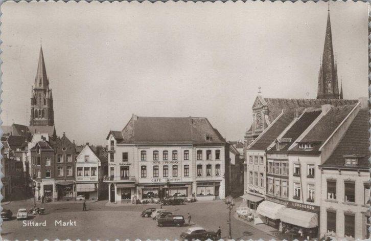 SITTARD - Markt, Verzamelen, Ansichtkaarten | Nederland, Verzenden