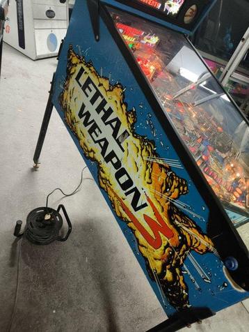 data east - Elektronische flipperkast Lethal weapon 3 beschikbaar voor biedingen