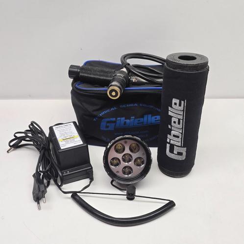 Gibielle Squalo Duiklamp LED Incl. oplader | Met Garantie, Caravans en Kamperen, Zaklampen, Nieuw, Ophalen of Verzenden