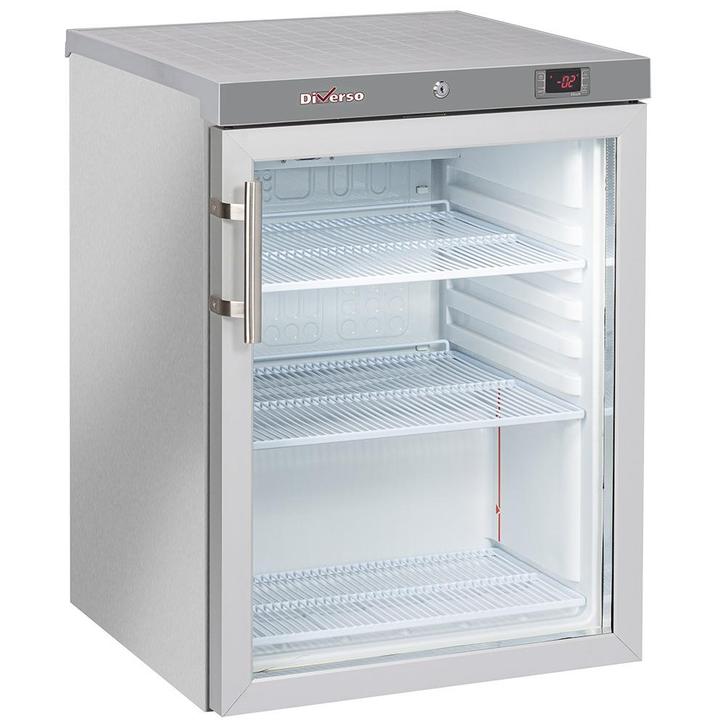 Diverso By Diamond Tafelmodel Koelkast | 200L | Grijs | Stat, Witgoed en Apparatuur, Koelkasten en IJskasten, Ophalen of Verzenden