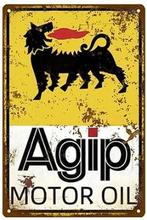 AGIP Motor Oils Retro Bord