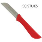 Metallo Set van 50 dunne bandstaal messen - 65 mm - rood..., Huis en Inrichting, Keuken | Bestek, Ophalen of Verzenden, Nieuw