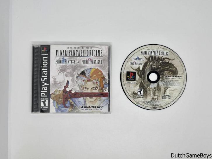 Playstation 1 / PS1 - Final Fantasy OIrigins - USA, Spelcomputers en Games, Games | Sony PlayStation 1, Gebruikt, Verzenden