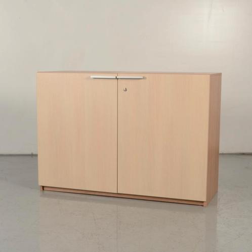 Klapdeurkast Officenow - Kersen Havanna - Licht Eiken - 81 x, Huis en Inrichting, Kasten | Roldeurkasten en Archiefkasten, Ophalen of Verzenden