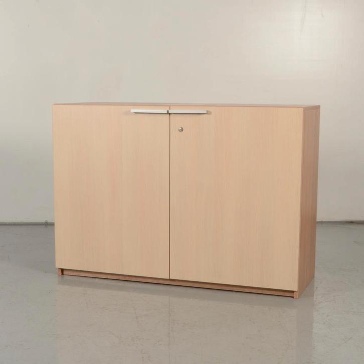 Klapdeurkast Vepa - Kersen Havanna - Licht Eiken - 81 x 115, Huis en Inrichting, Kasten | Roldeurkasten en Archiefkasten, Ophalen of Verzenden