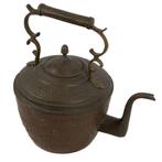 Antieke Koperen Theepot, Antiek en Kunst, Ophalen