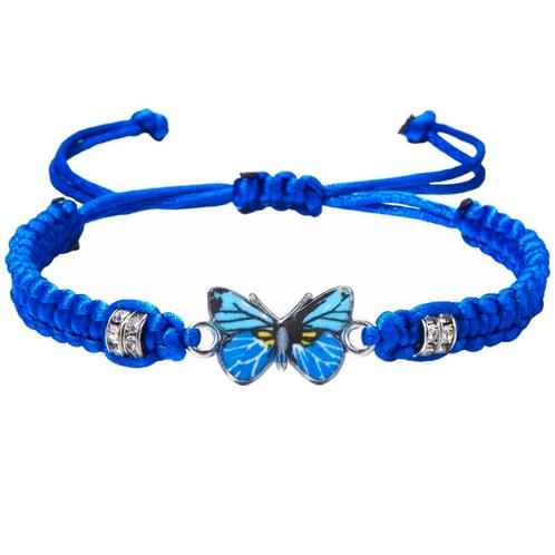 Fako Bijoux® - Vlinder Armband - Nylon - 12x18mm -, Sieraden, Tassen en Uiterlijk, Armbanden, Verzenden