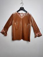 Elegant Velvet Top with Ruffled Sleeves, Kleding | Dames, Verzenden, Nieuw