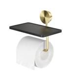 Toiletrolhouder met Planchet Geesa Opal Goud Geborsteld, Ophalen of Verzenden, Nieuw