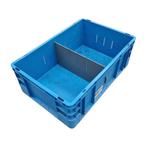 Palletaanbieding: Eurobak 60x40x22 blauw, gebruikt -, Doe-het-zelf en Verbouw, Kratten en Dozen, Gebruikt, 50 tot 75 cm, Ophalen of Verzenden