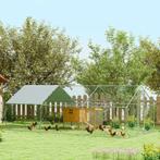 TRUUSK Kippenhok Vrijloopren Van Staal - UV-bestendige Afdek