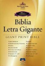 Giant Print Bible-Rvr 1960-50th Anniversary., American Bible Society, Zo goed als nieuw, Verzenden