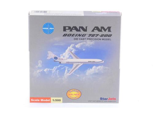 Schaal 1:500 StarJets SJPAA109A Pan Am Boeing 727-200 Reg..., Hobby en Vrije tijd, Modelbouw | Vliegtuigen en Helikopters, Gebruikt