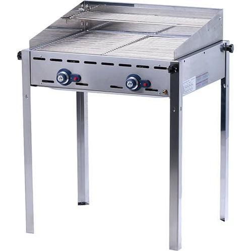 Hendi Green Fire Profi Line barbecue, 2 branders, Zakelijke goederen, Horeca | Keukenapparatuur, Verzenden